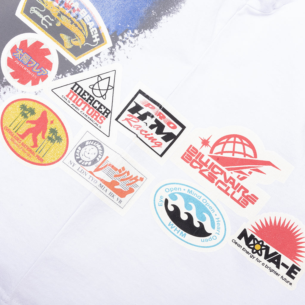 Hook S/S Tee - White