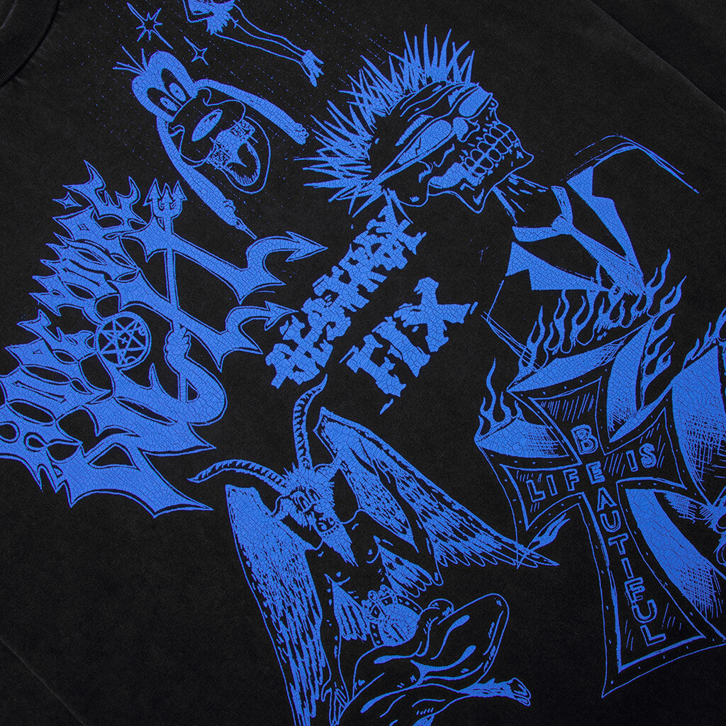 Hope You're Well L/S Tee - Black