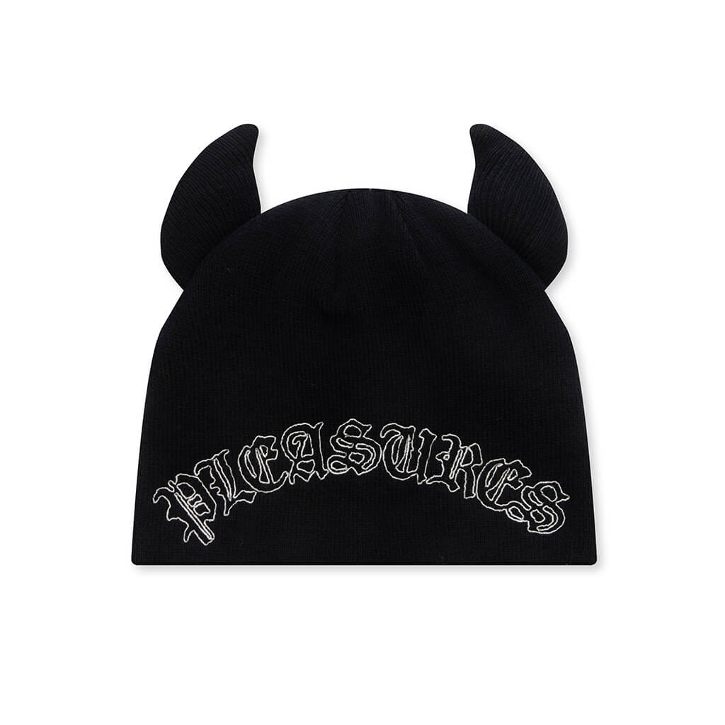 Horns Skully - Black