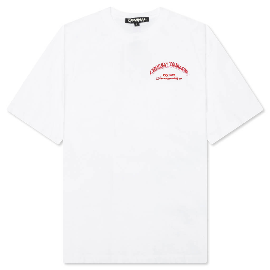 Hot Wings T-Shirt - Ecru/Red