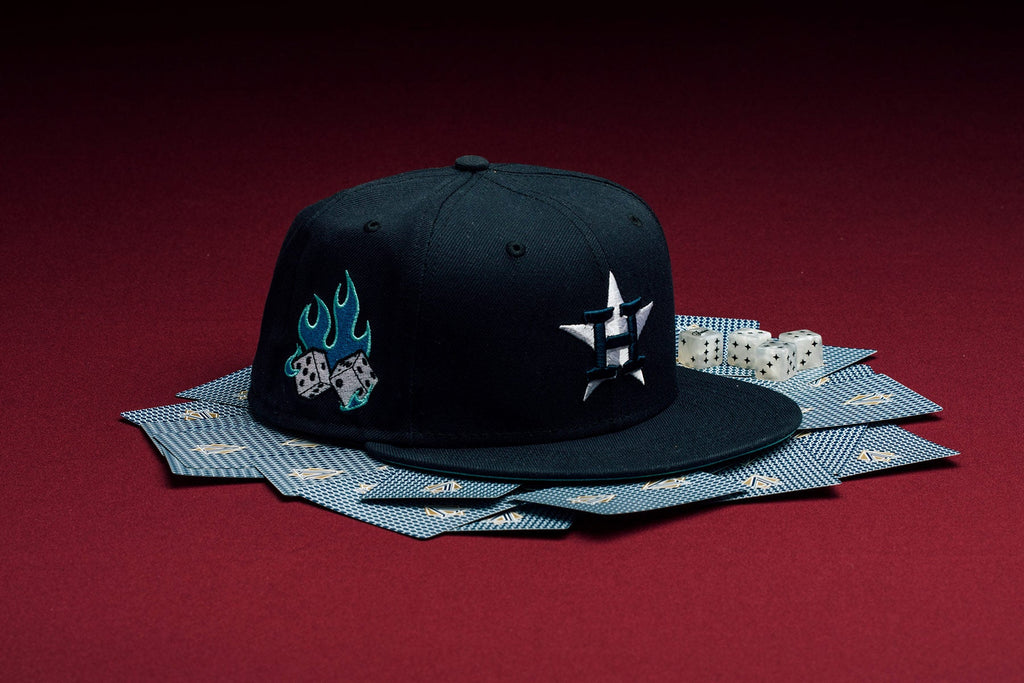Flaming Dice 59FIFTY Fitted - Houston Astros