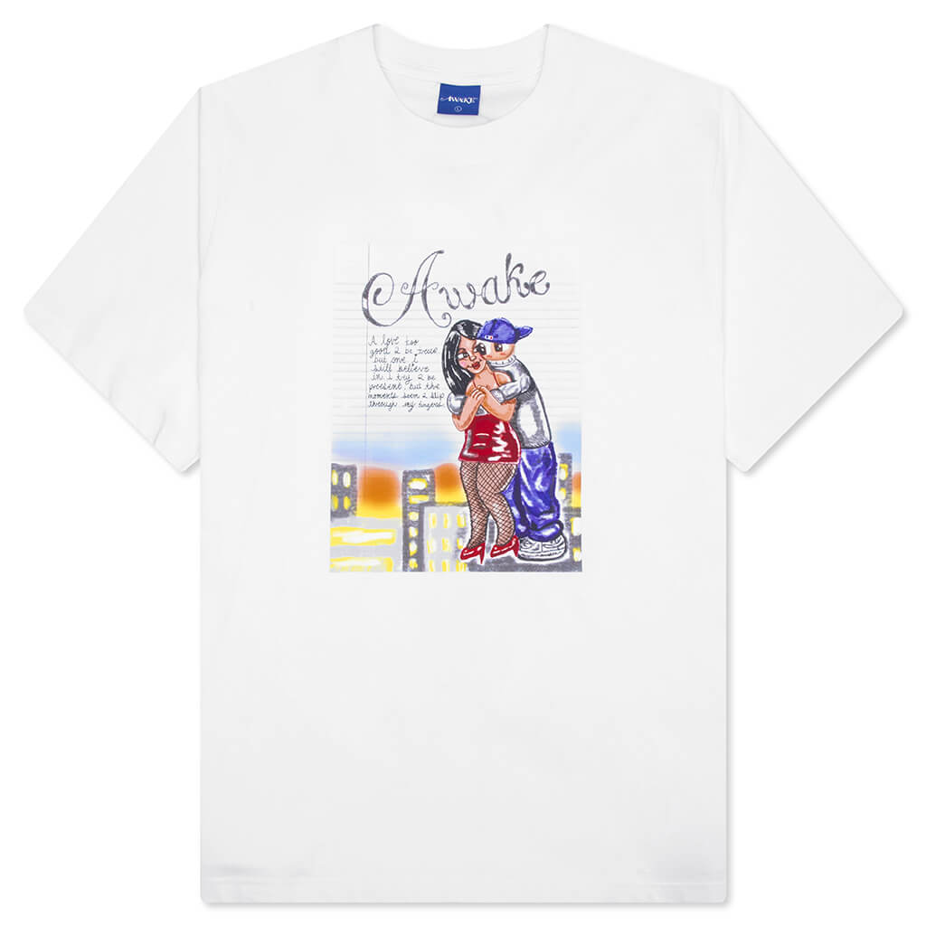 Hug Tee - White