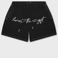 Hybrid Cursive 5" Trunk - Navy