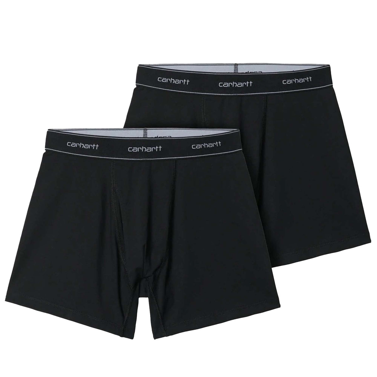 Carhartt WIP Cotton Trunks (2 Pack) - Black/Black