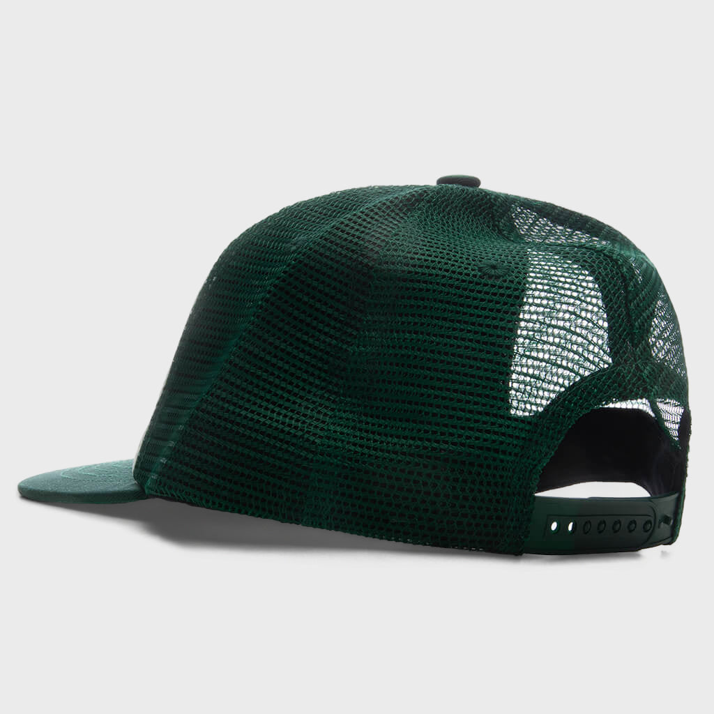 I Need A Getaway Trucker Hat - Green/White