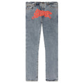 Neon Cherry Jean - Light Wash