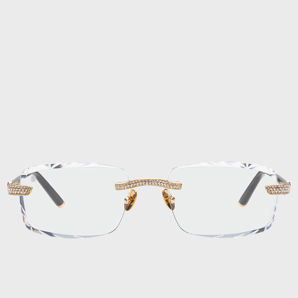 Iced Signature Gem Cut - Clear