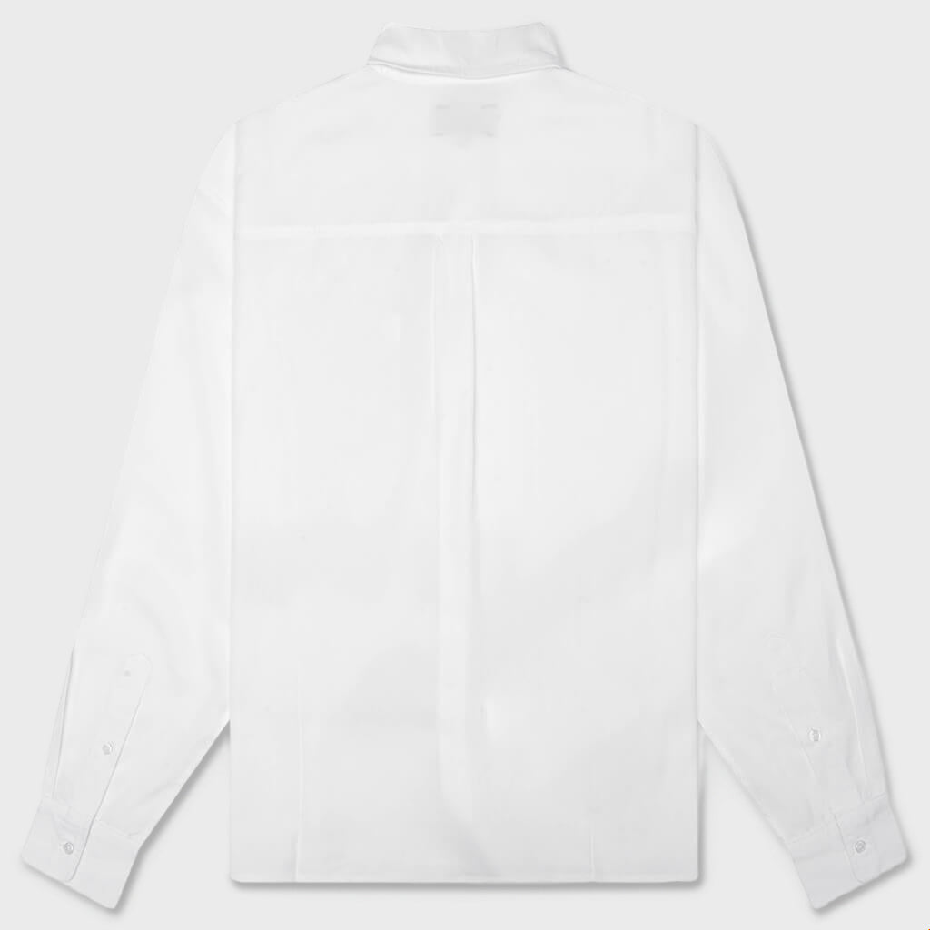 Impact Button Up - White