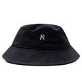 Initial Bucket Hat - Jet Black