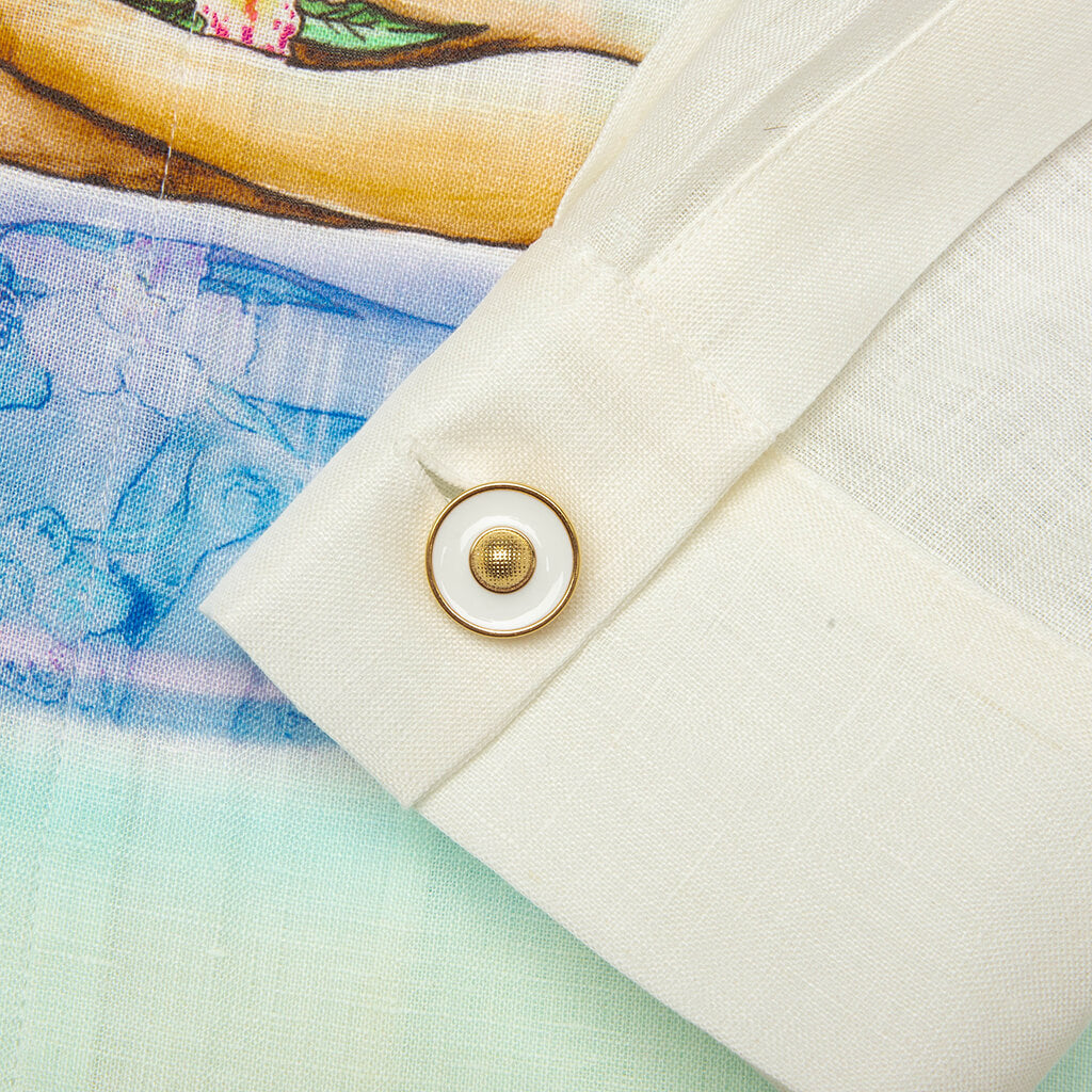 Innersense Innocence Long Sleeve Linen Shirt - Multicolour