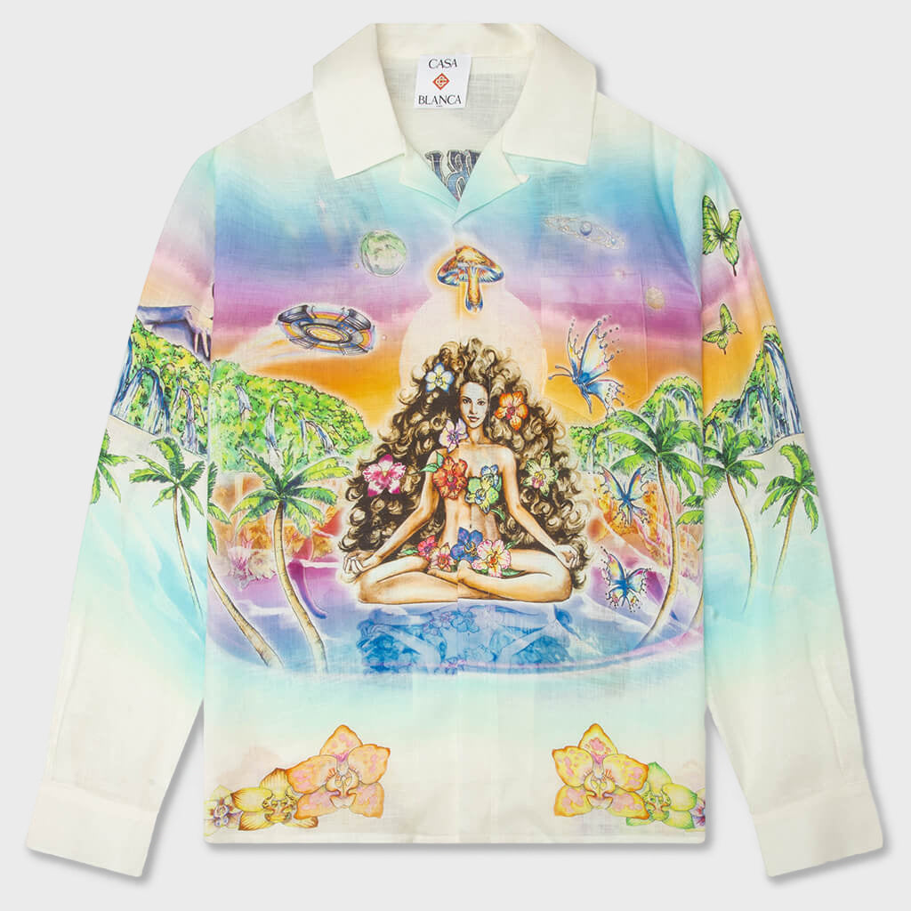 Innersense Innocence Long Sleeve Linen Shirt - Multicolour