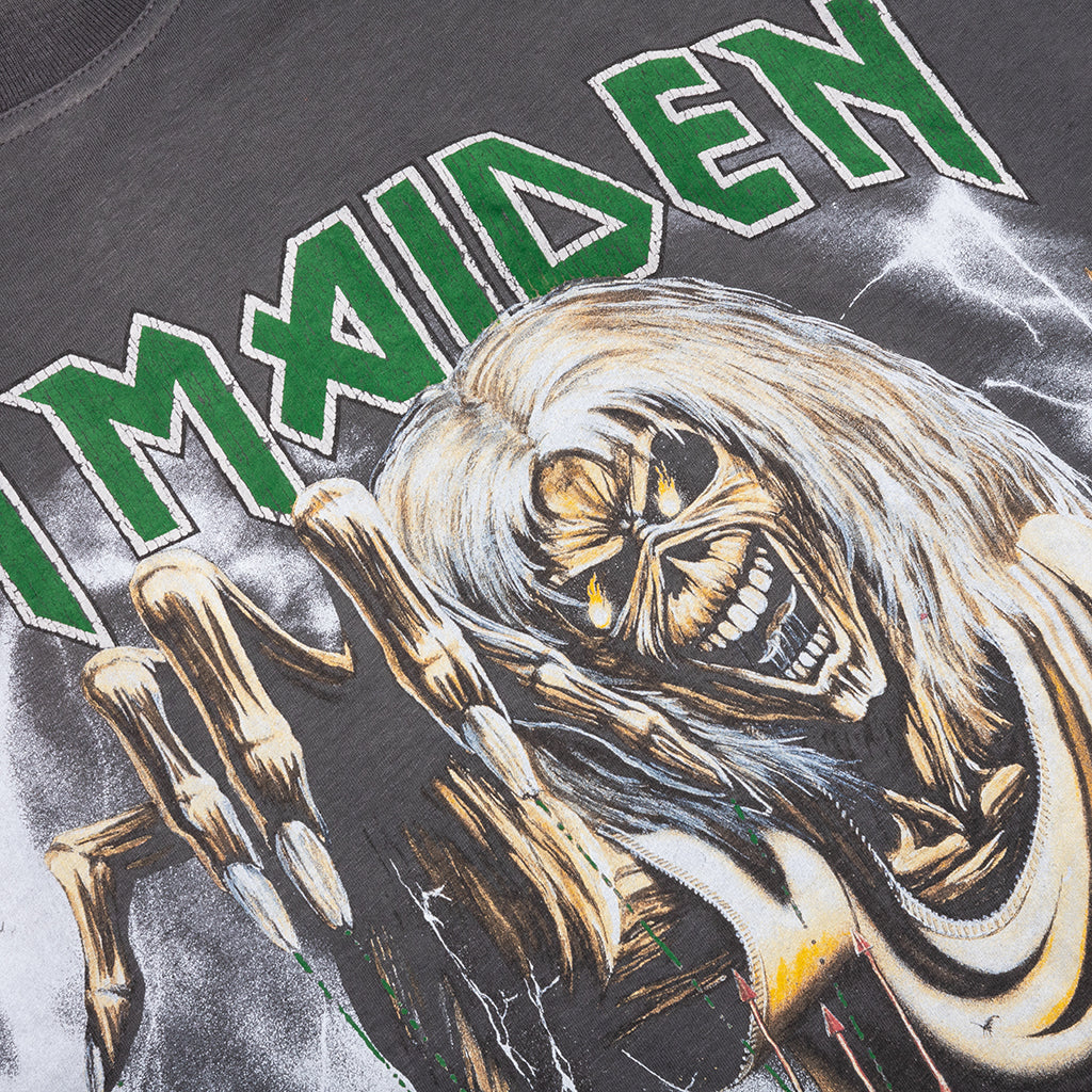Number Of Beast T-Shirt - Sunfade Grey