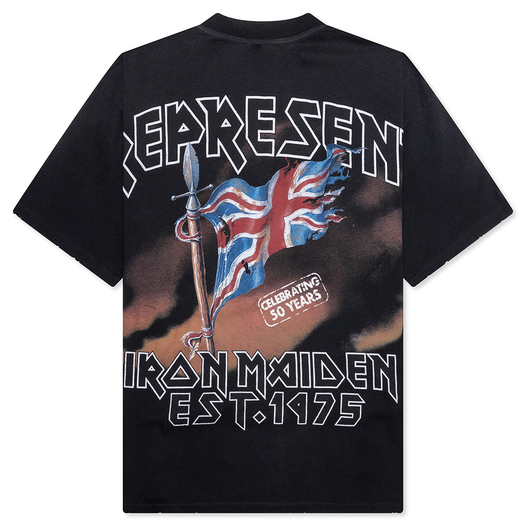 Steed T-Shirt - Stained Black