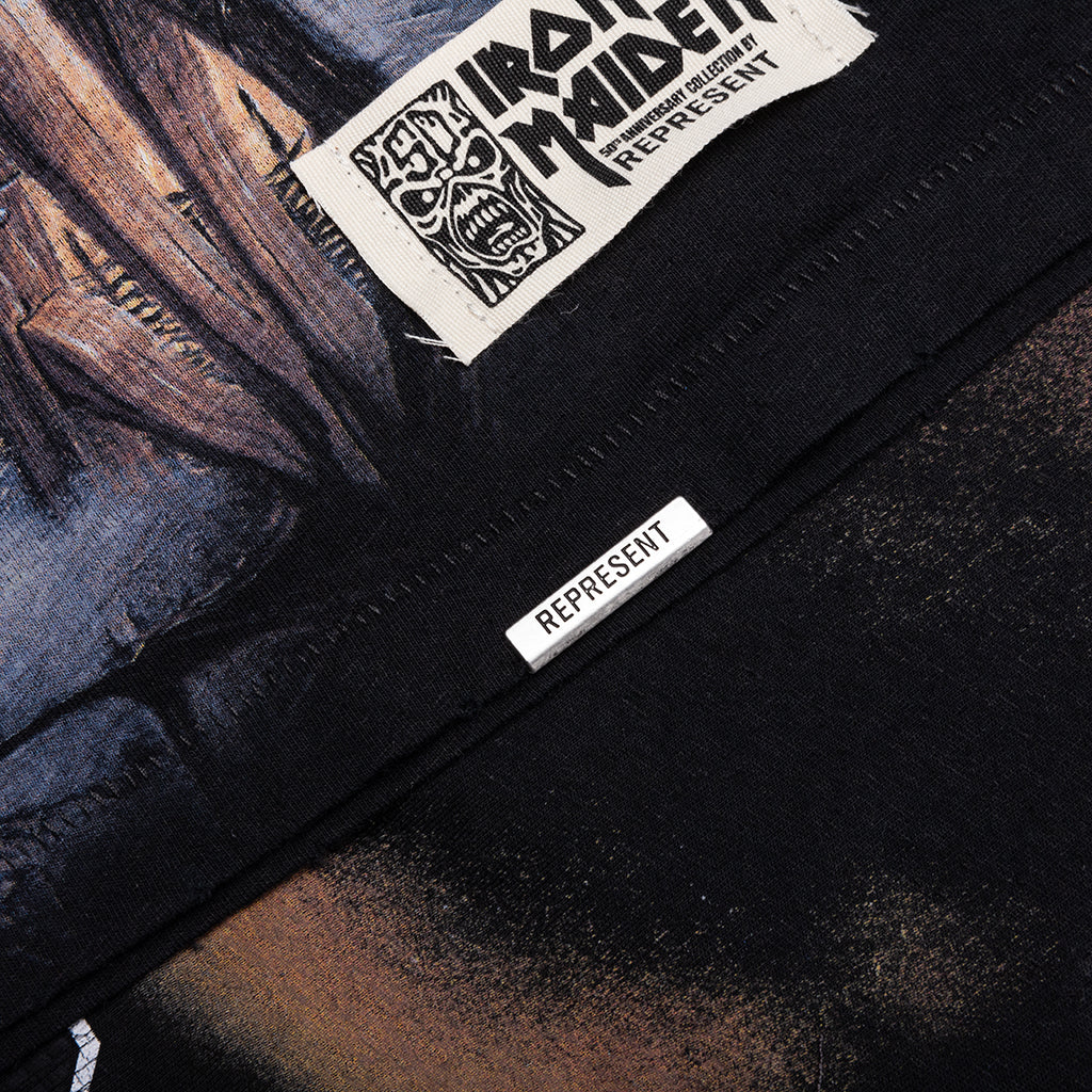 Steed T-Shirt - Stained Black