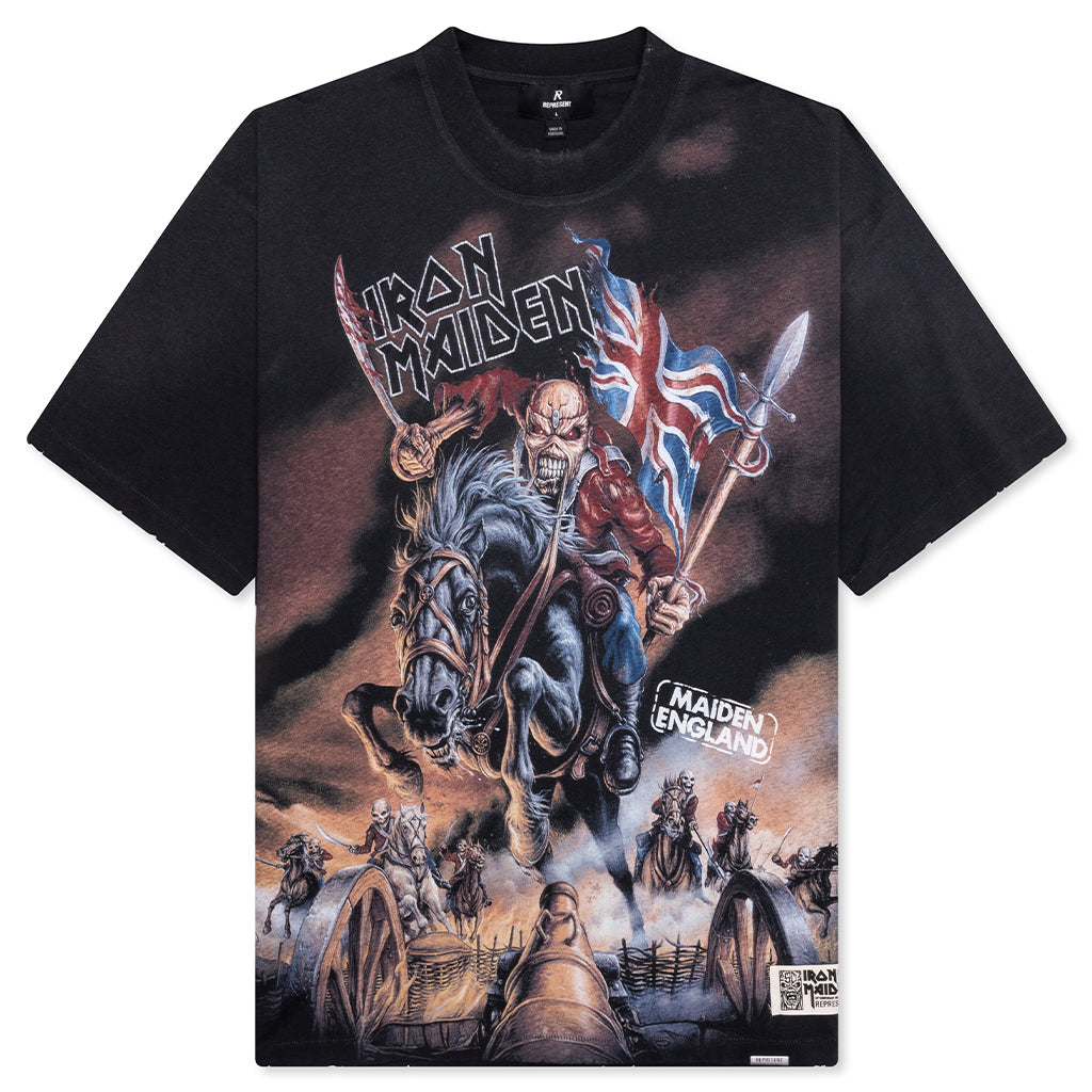 Steed T-Shirt - Stained Black