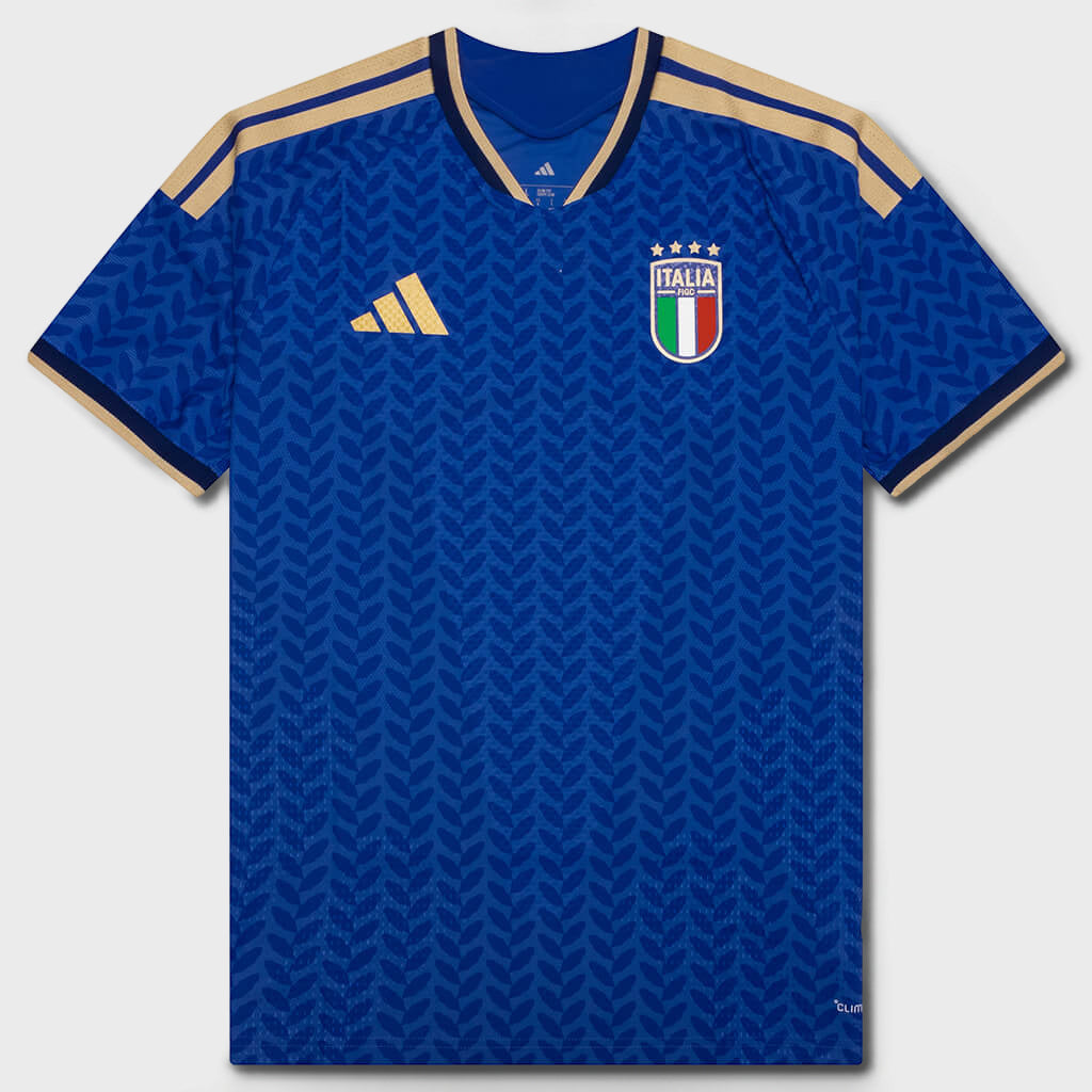 Italy 26 Home Authentic Jersey - Blue