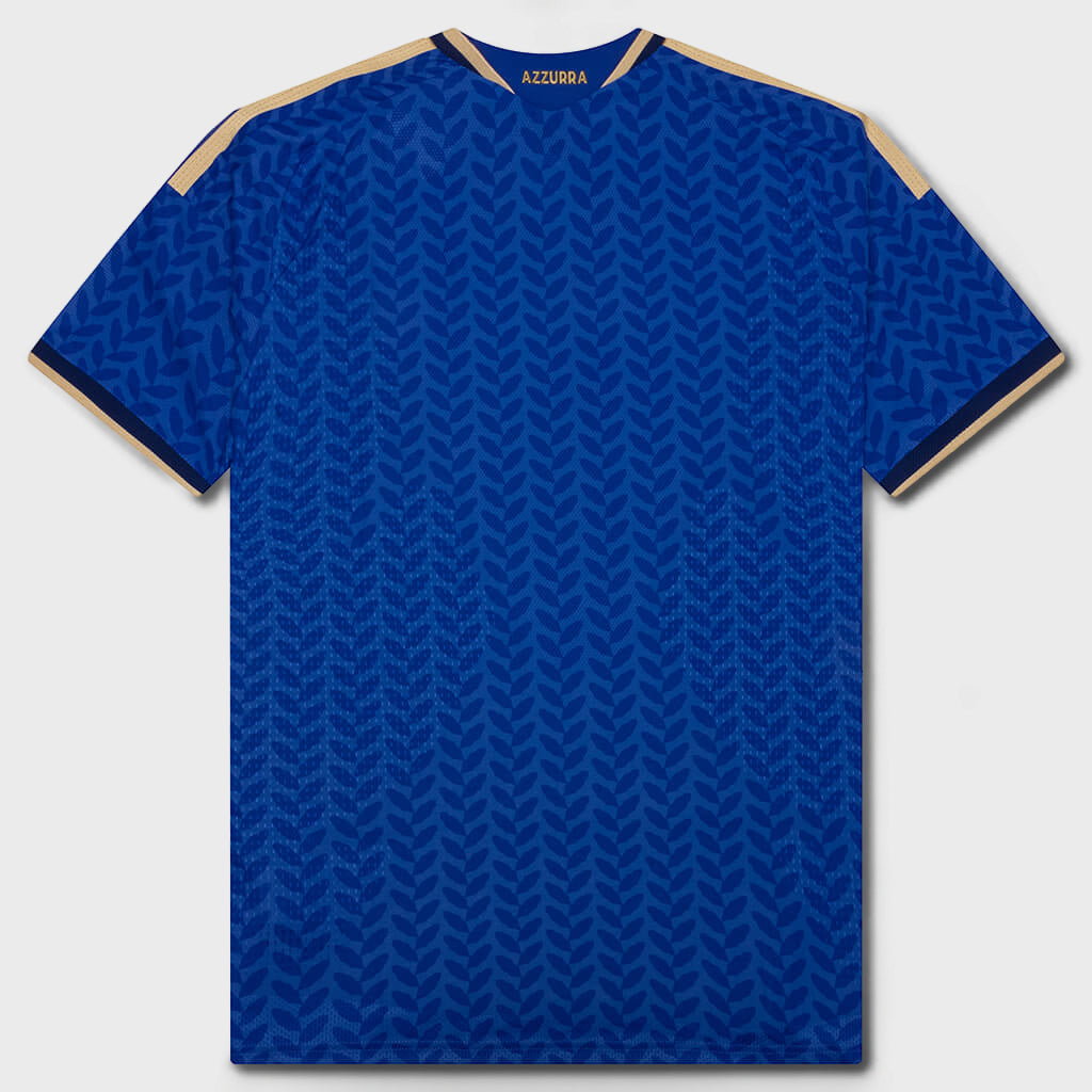 Italy 26 Home Authentic Jersey - Blue