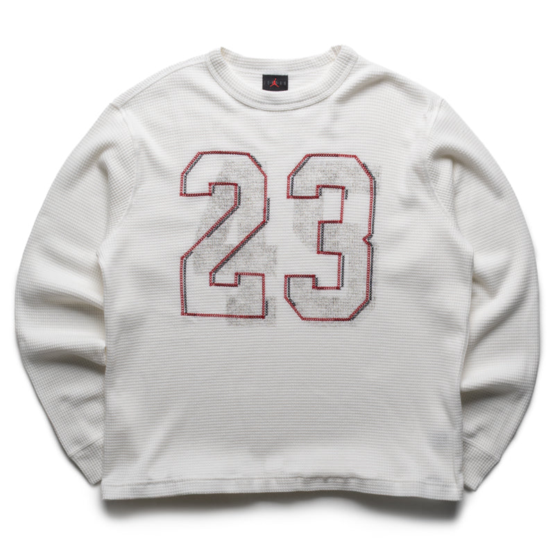 Jordan Thermal L/S Tee - Sail/Dark Team Red