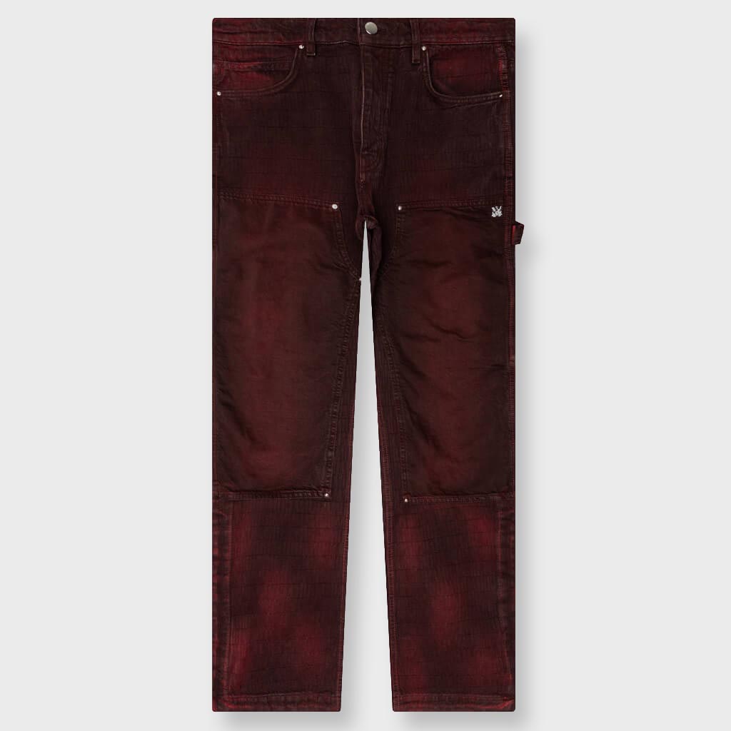 Jacquard Carpenter Jean - Brown