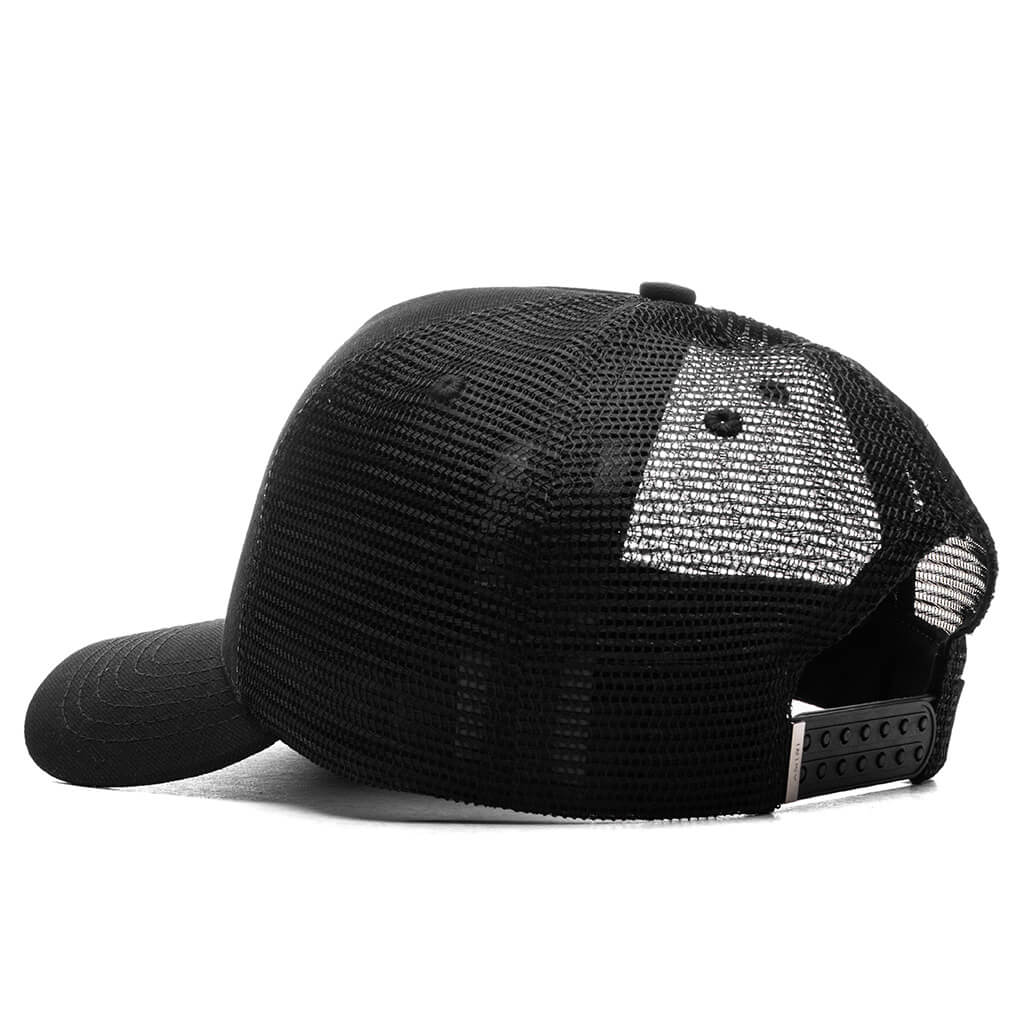 Jazz Wolf Trucker Hat - Black