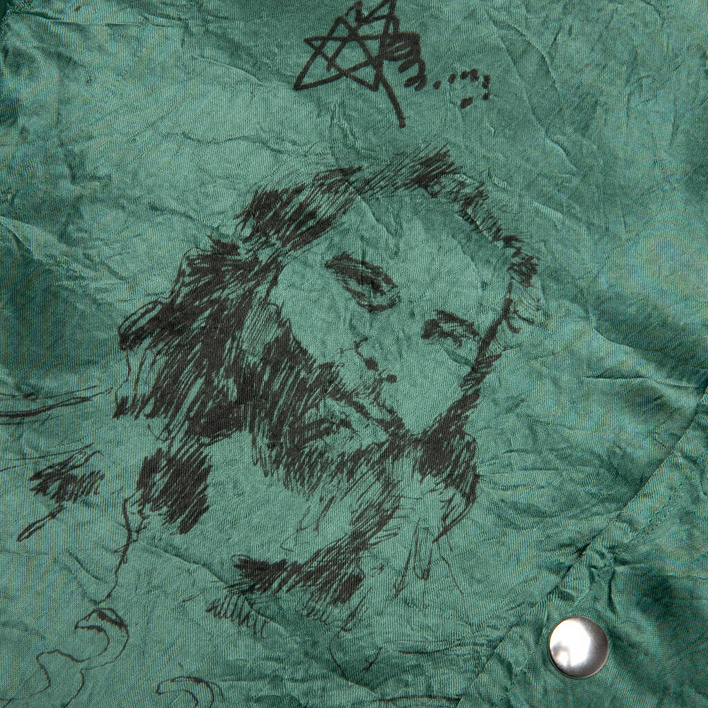 Jim's Room Satin Jacket - Mint