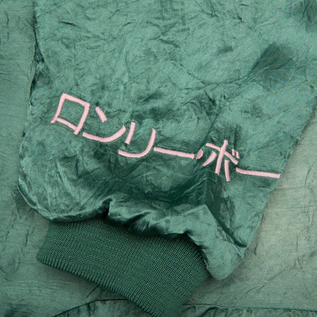 Jim's Room Satin Jacket - Mint