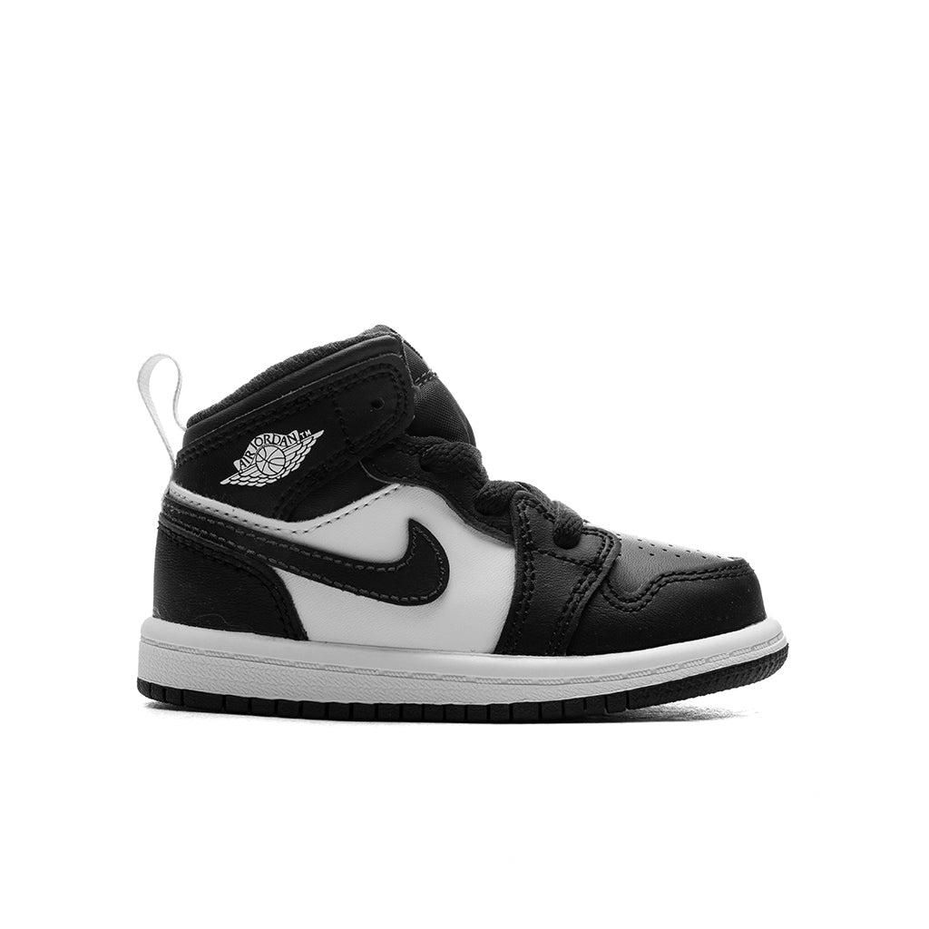 Jordan 1 Mid (TD) - Black/Off Noir/Summit White