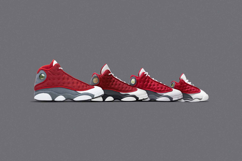 Air Jordan 13 Retro (GS) - Gym Red/Flint Grey
