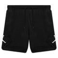 Essential Fleece Diamond Short - Black/White