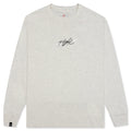 Flight Essentials '85 L/S T-Shirt - Oatmeal Heather/White