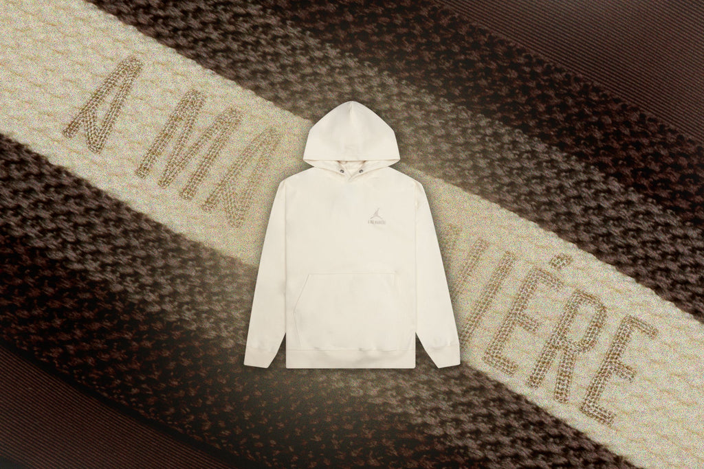 Jacquard Hoodie - Coconut Milk