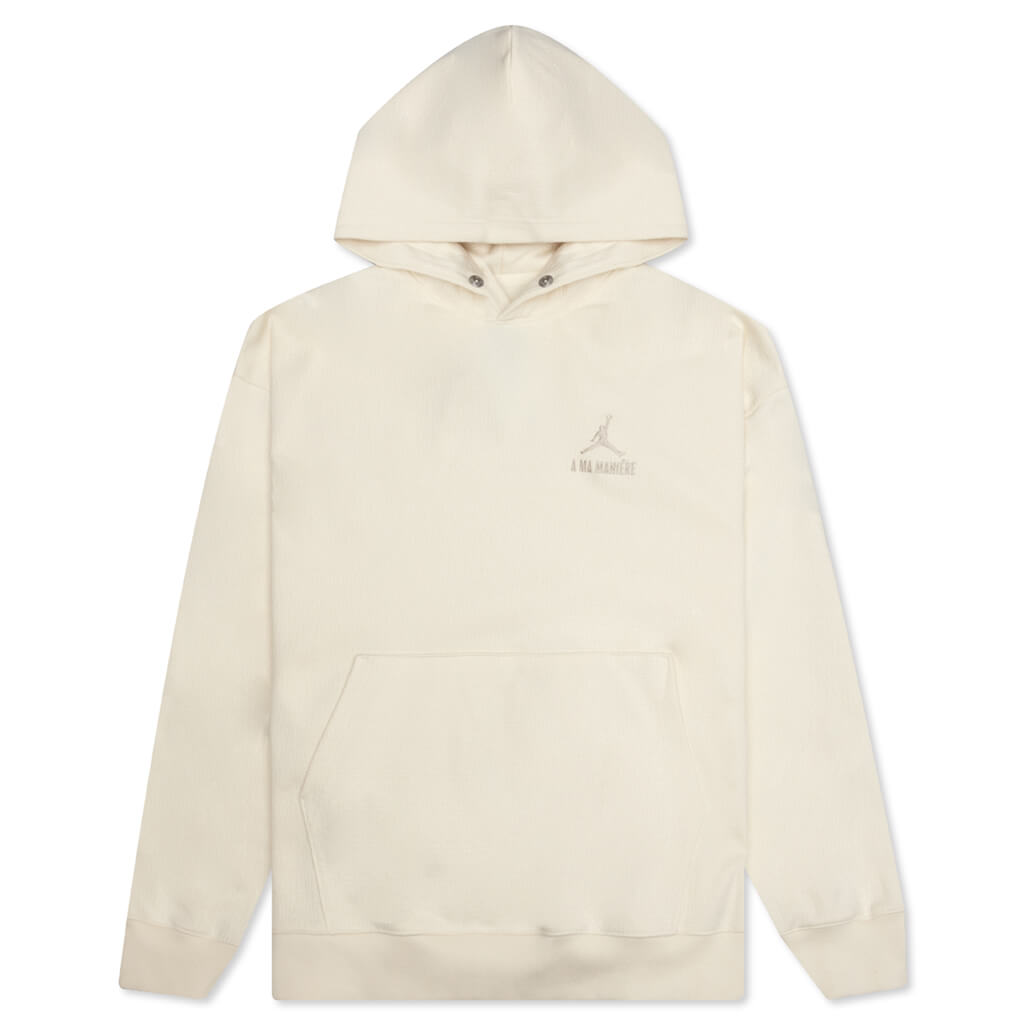 Jacquard Hoodie - Coconut Milk