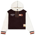 Women's Fleece Top - Brown Basalt/Sail