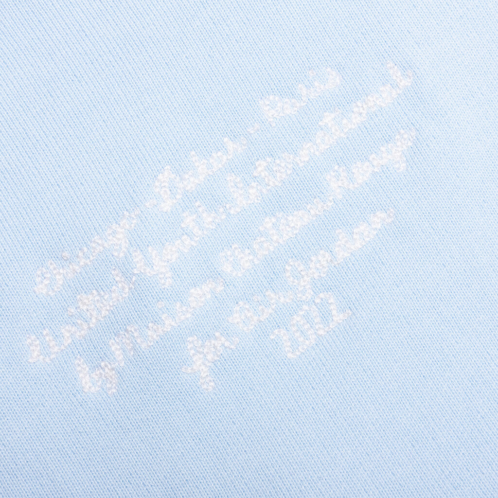 Women's Fleece Top - Celestine Blue/Sail