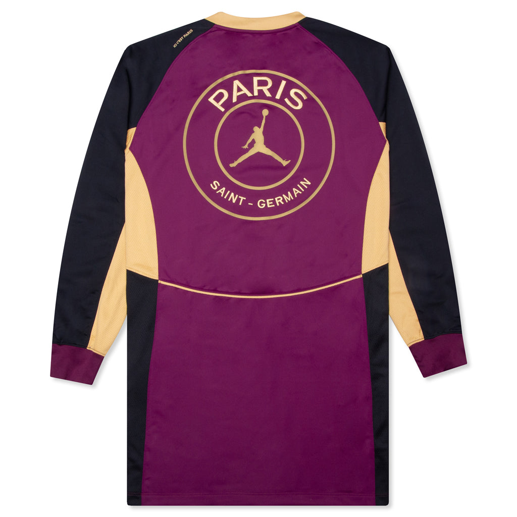 Dress - Bordeaux/Black