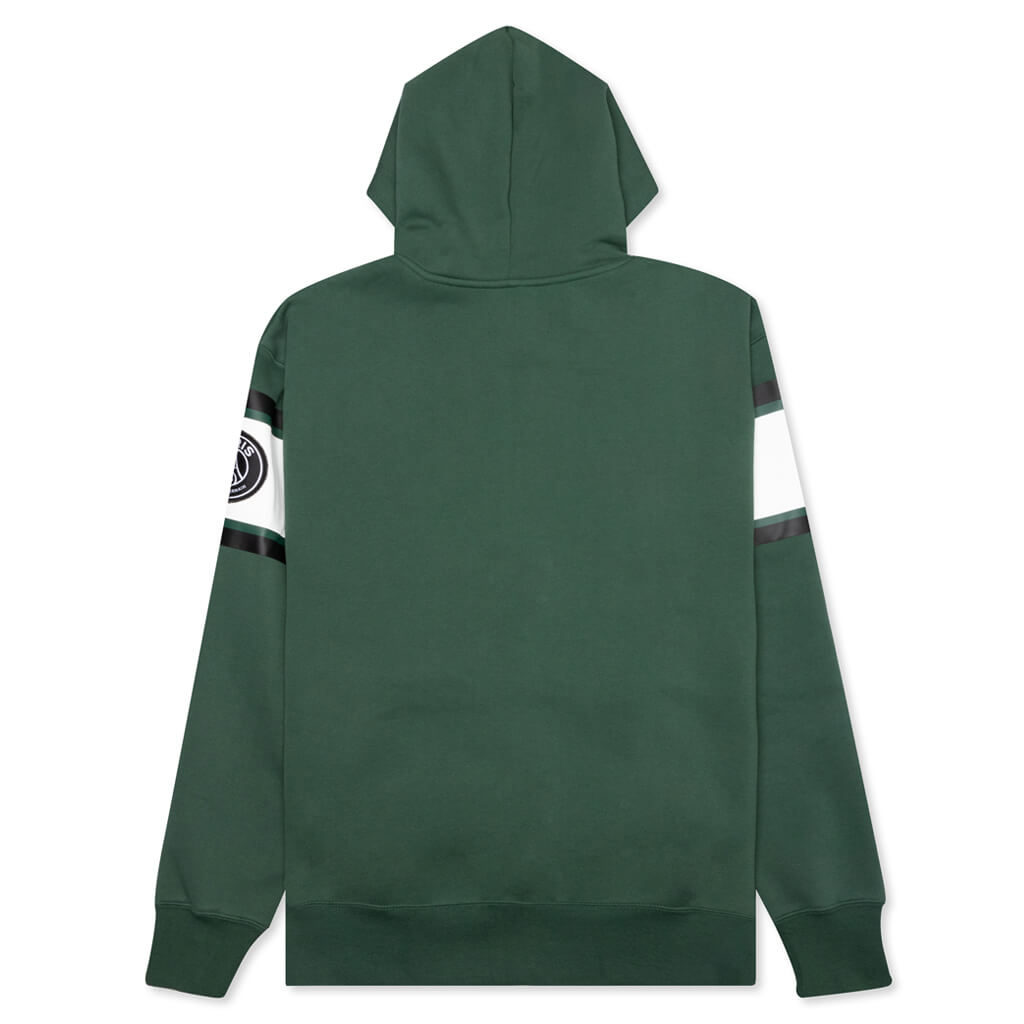 Full-Zip Fleece Hoodie - Noble Green