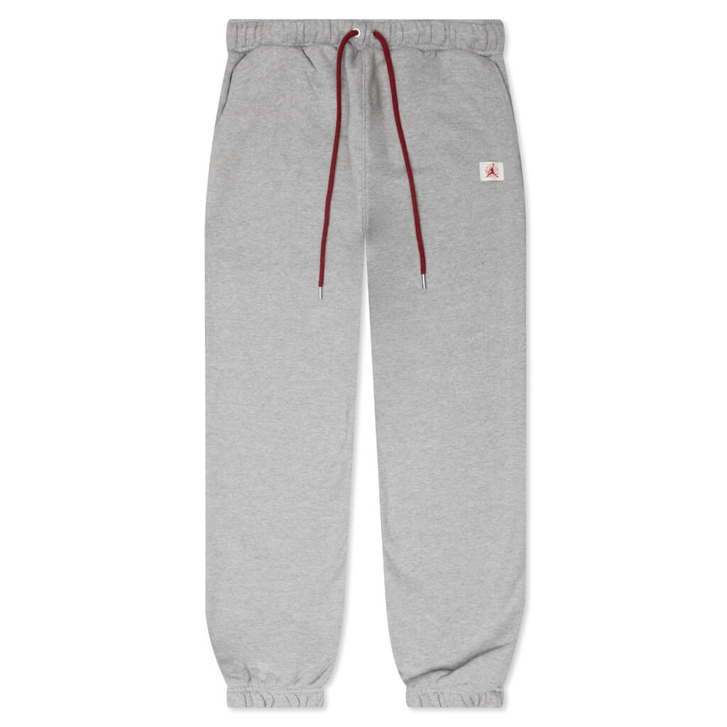 Women’s Fleece Pants - Dark Grey Heather/Team Red