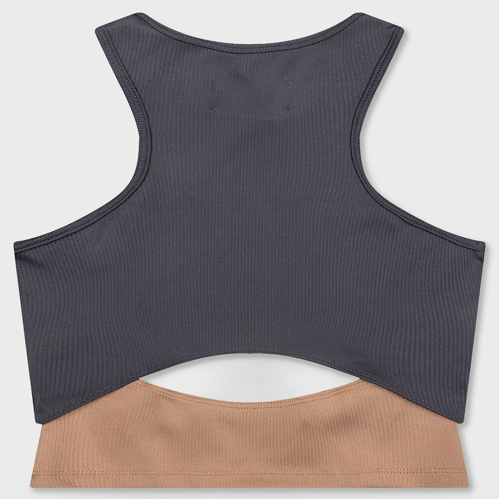 Women's SP Tank - Dark Smoke Grey/Archaeo Brown