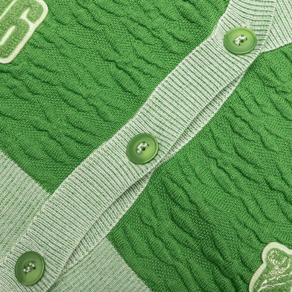 Cardigan Women's - Chlorophyll/Lime Ice
