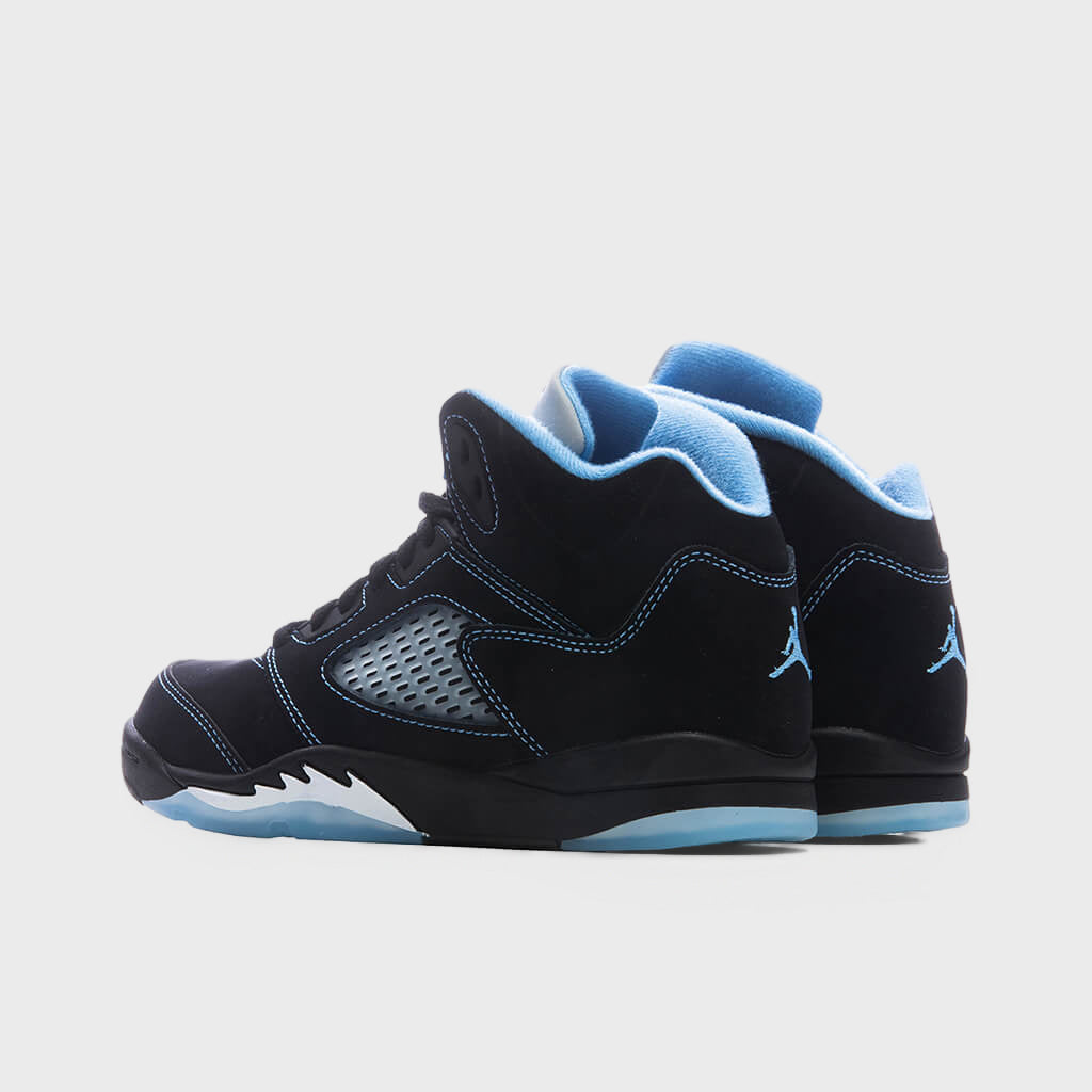 Air Jordan 5 Retro 'Black Carolina' (PS) - Black/Multi