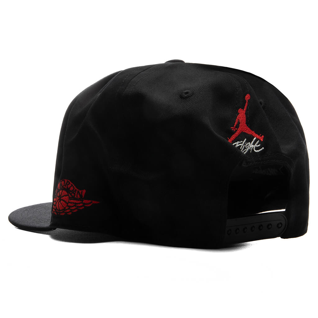 Air Jordan x Saint Mxxxxxx Pro Cap - Black/Challenge Red