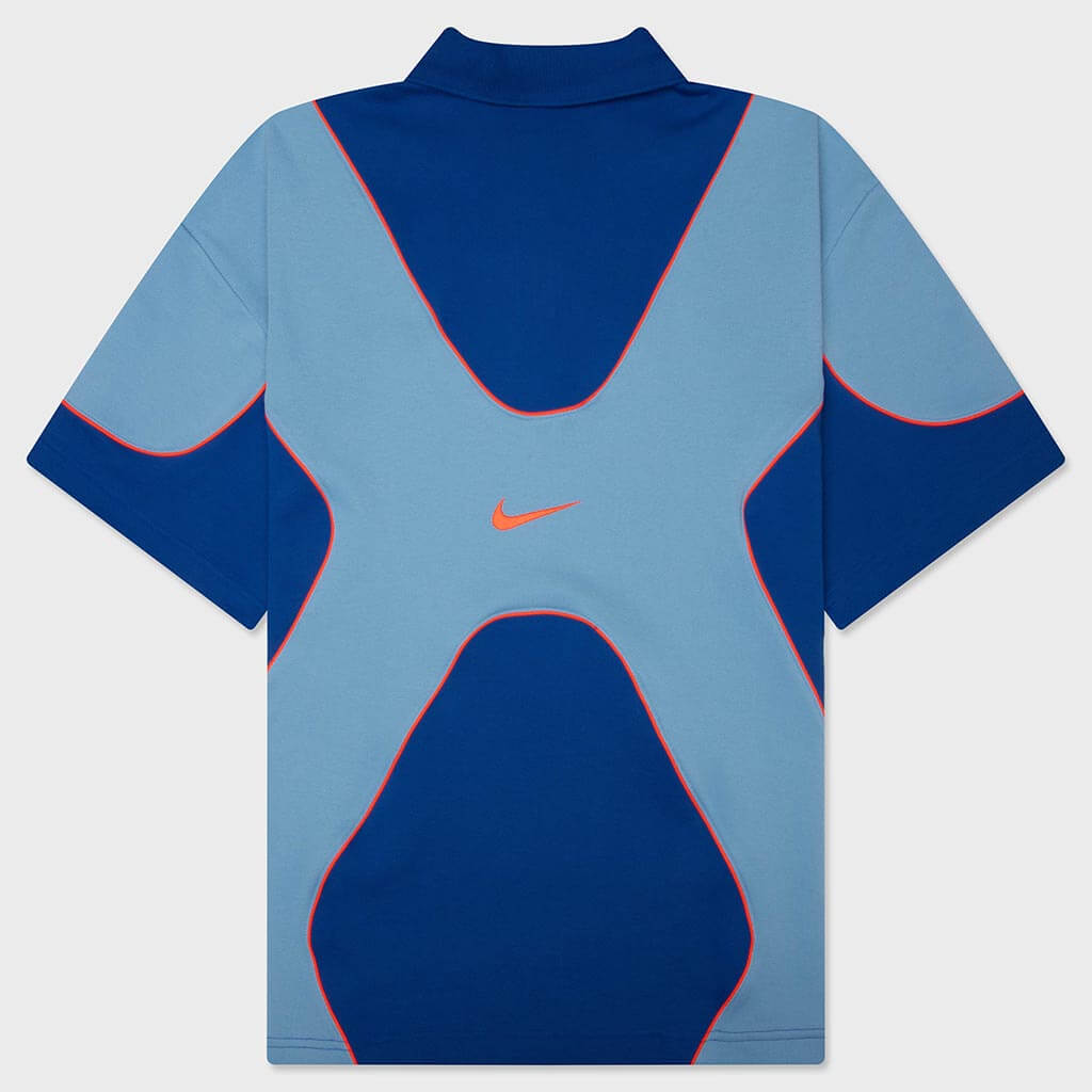 Track Polo - Light Blue/Game Royal/Infrared 23/White