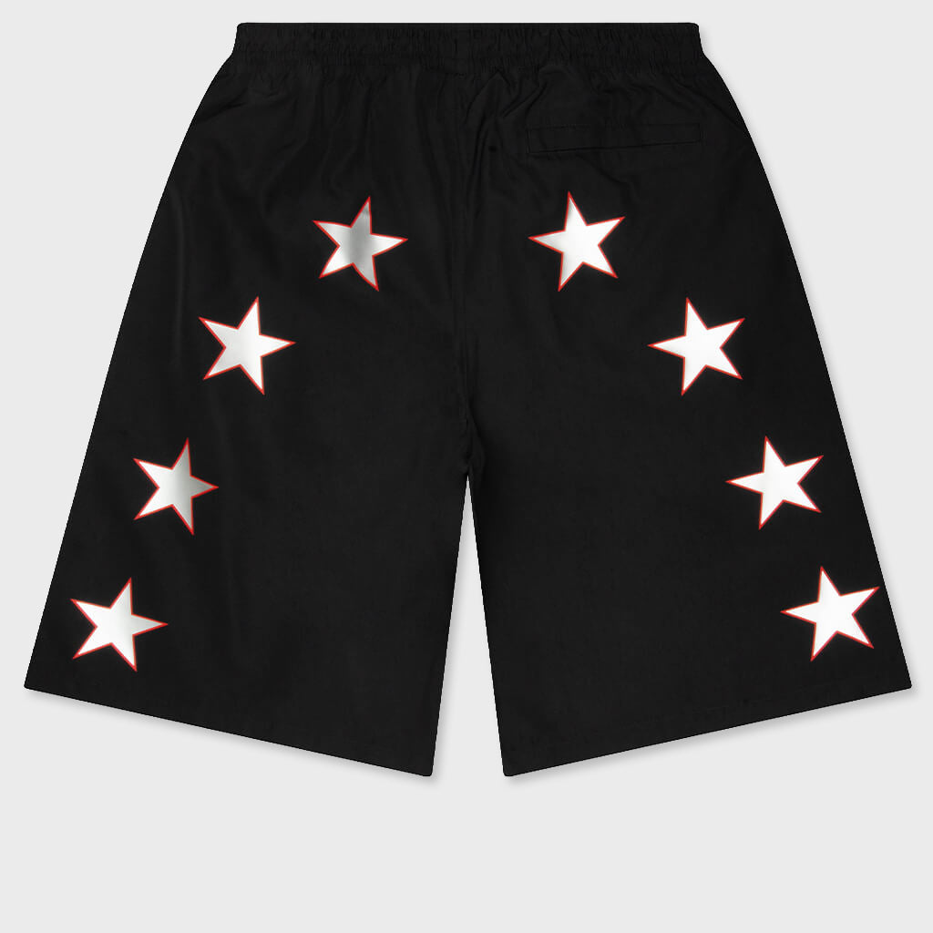 Short - Black/Light Crimson