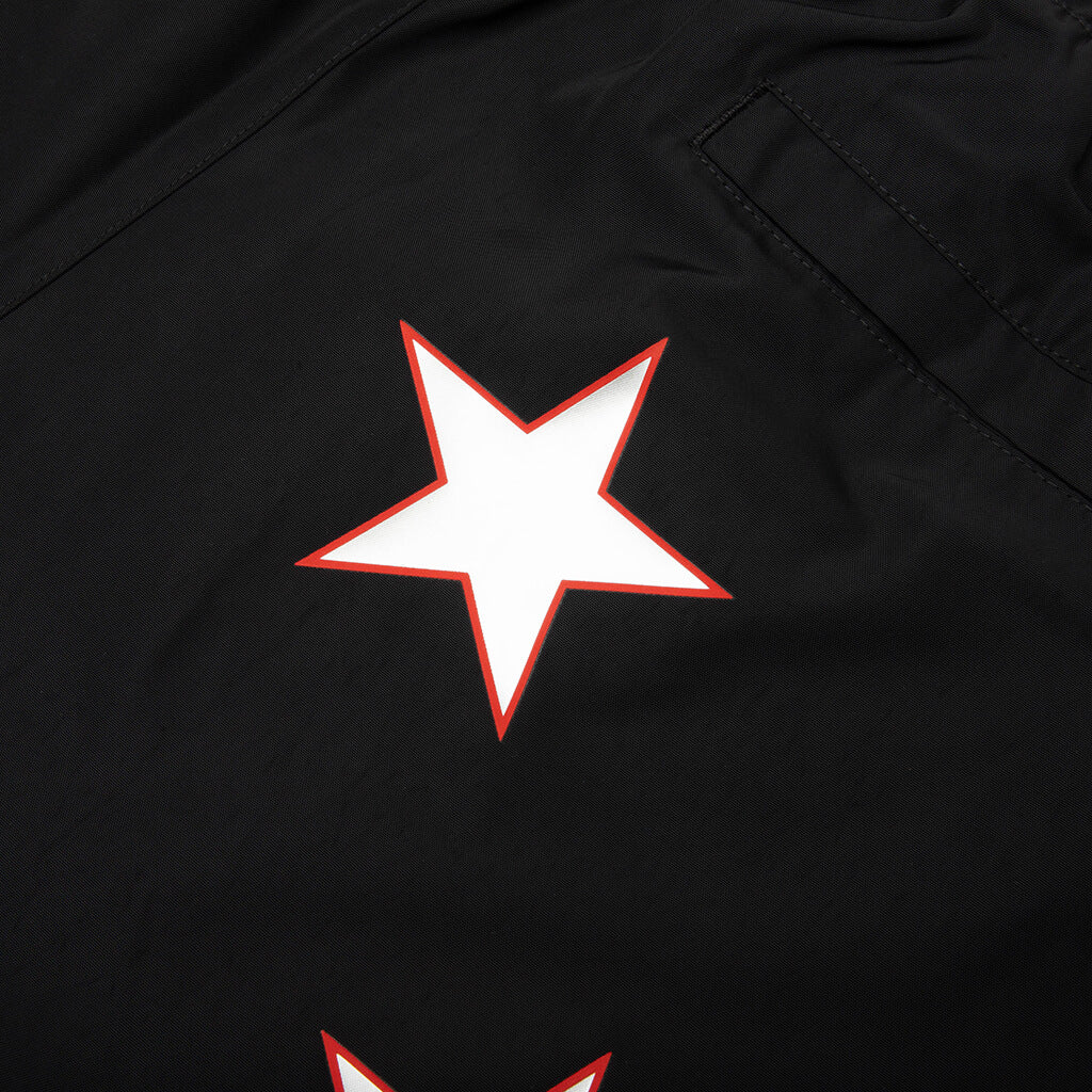 Short - Black/Light Crimson