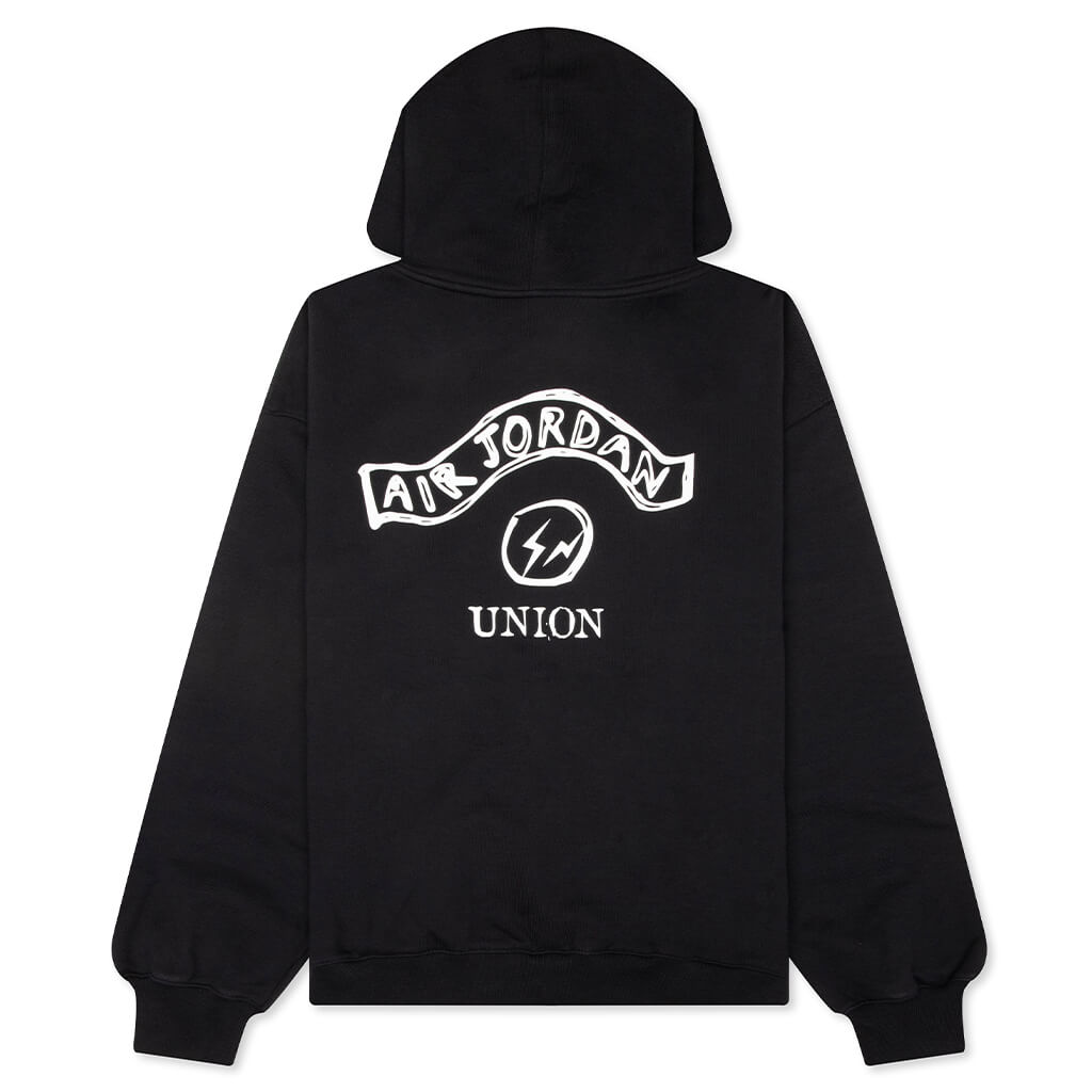 Full Zip Hoodie - Black/Sail