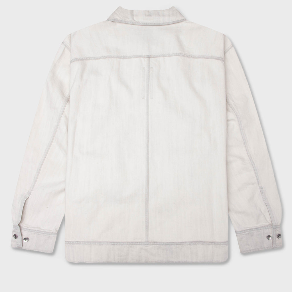 Jumbo Worker Denim Jacket - Milk Wash