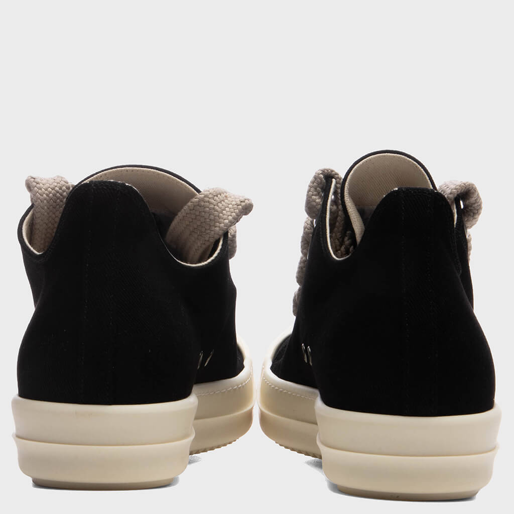 Jumbolace Low Sneaks - Black/Milk