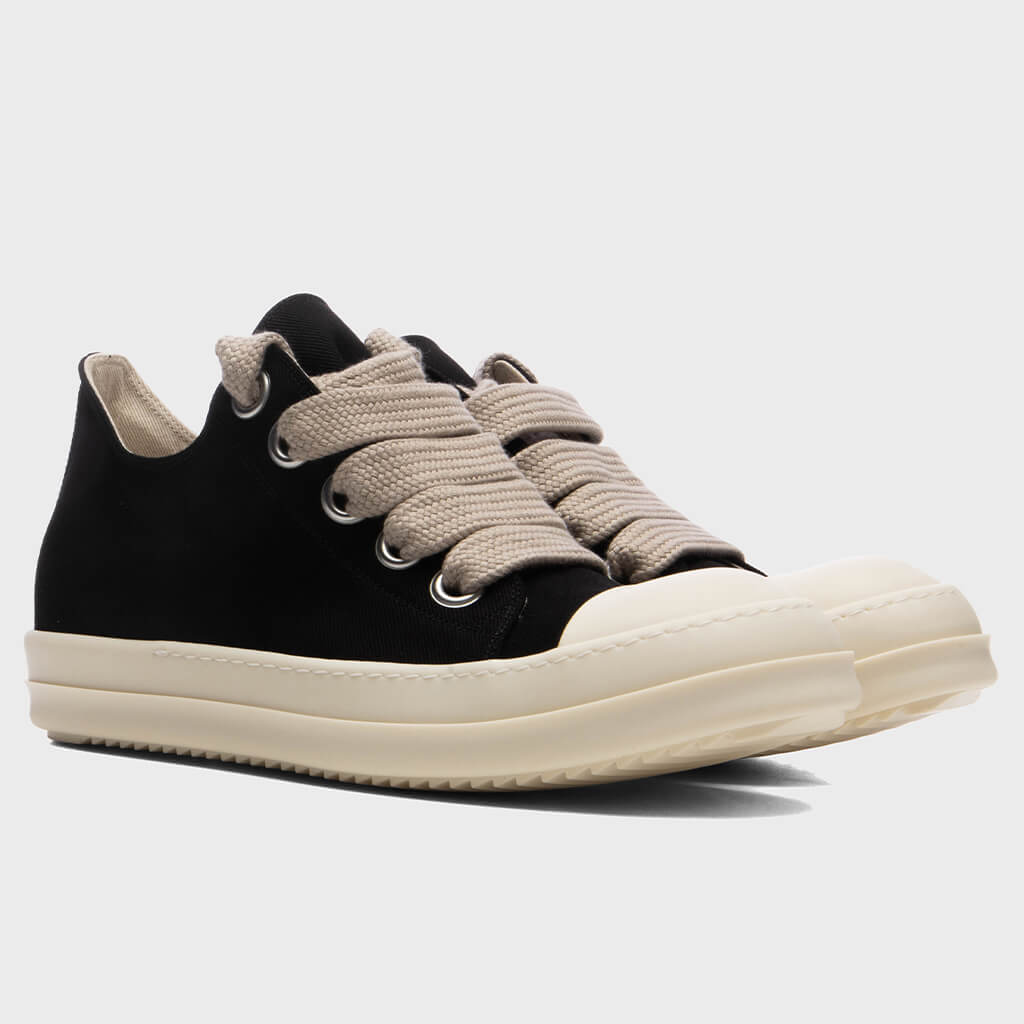 Jumbolace Low Sneaks - Black/Milk