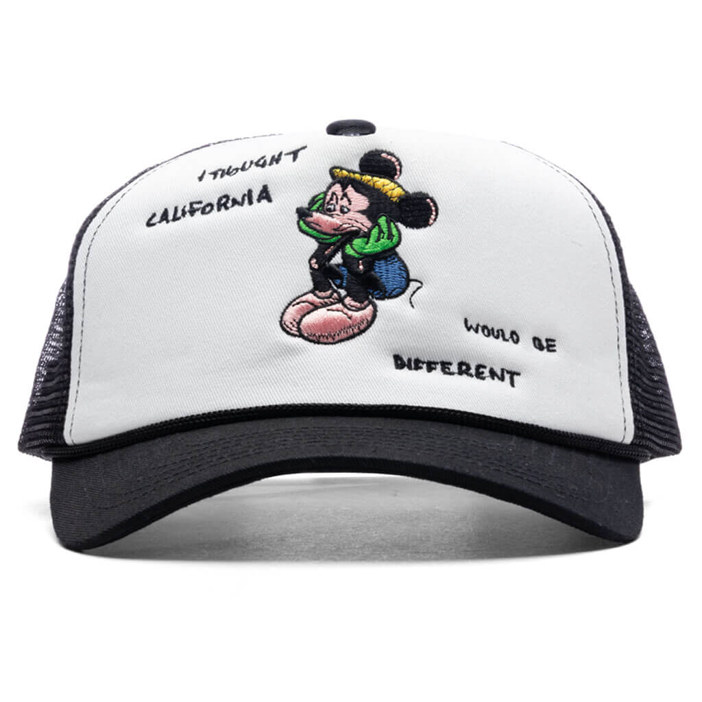 California Mickey Trucker - Black/White