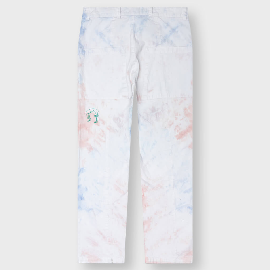 Growth Connection Change Minimal Tie Dye Work Pants - Multi